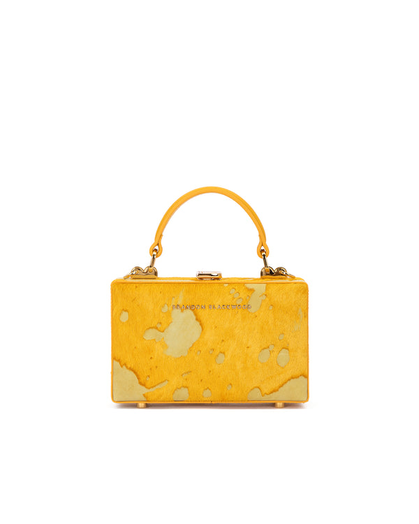 Yellow Distressed Ponyhair