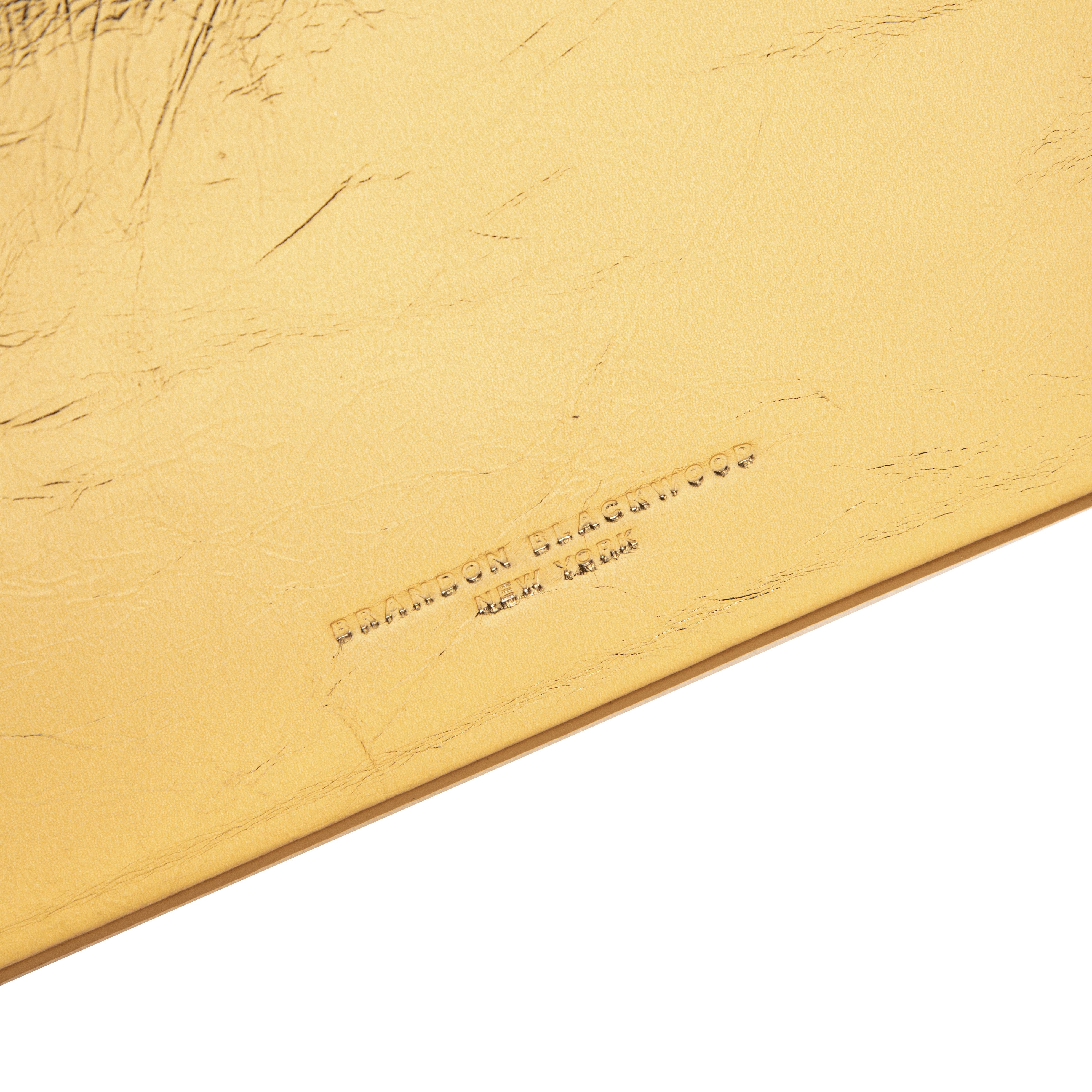 Brandon Blackwood New York - Long Evening Bag - Metallic Gold