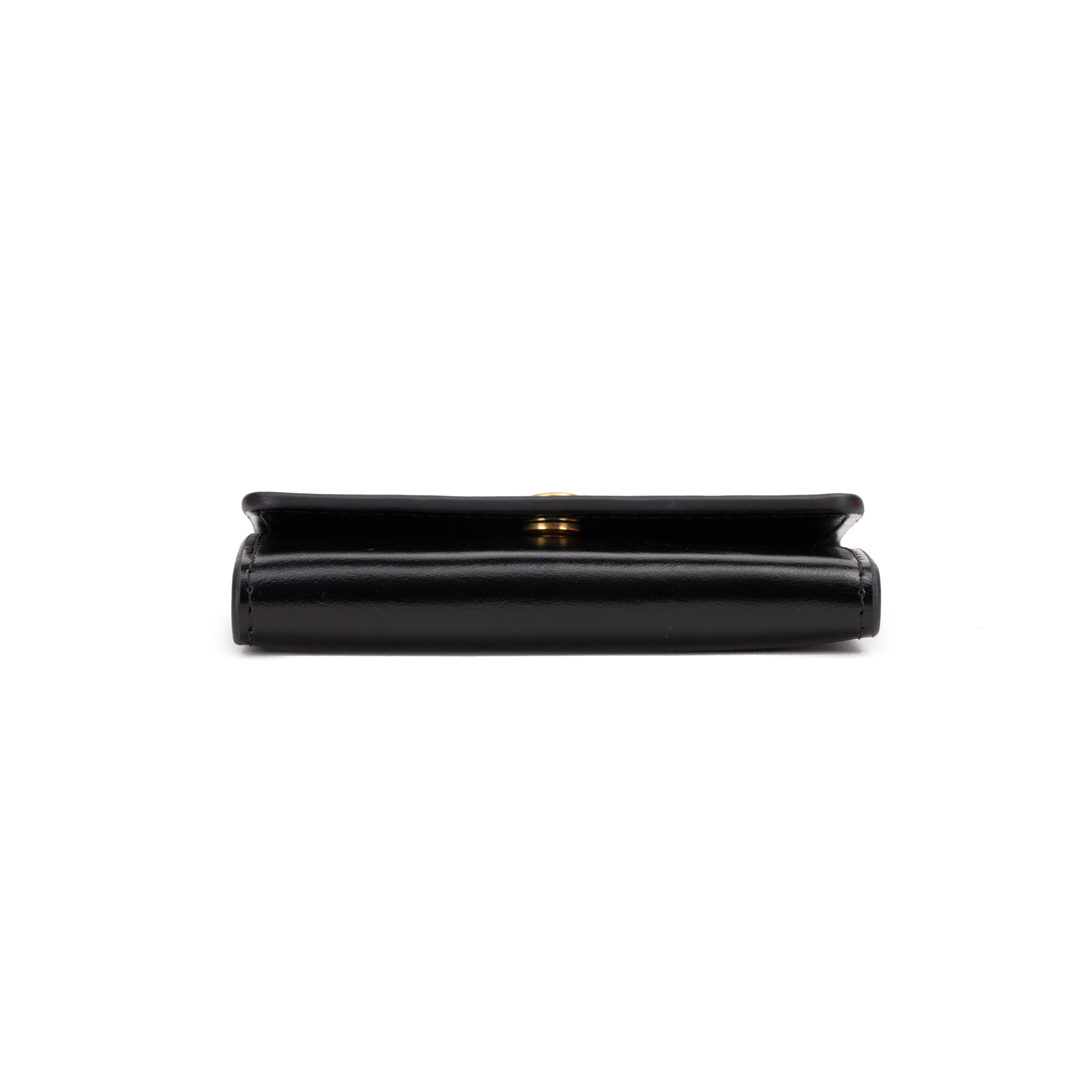 Brandon Blackwood New York - Neema Key Pouch - Black Oil Leather