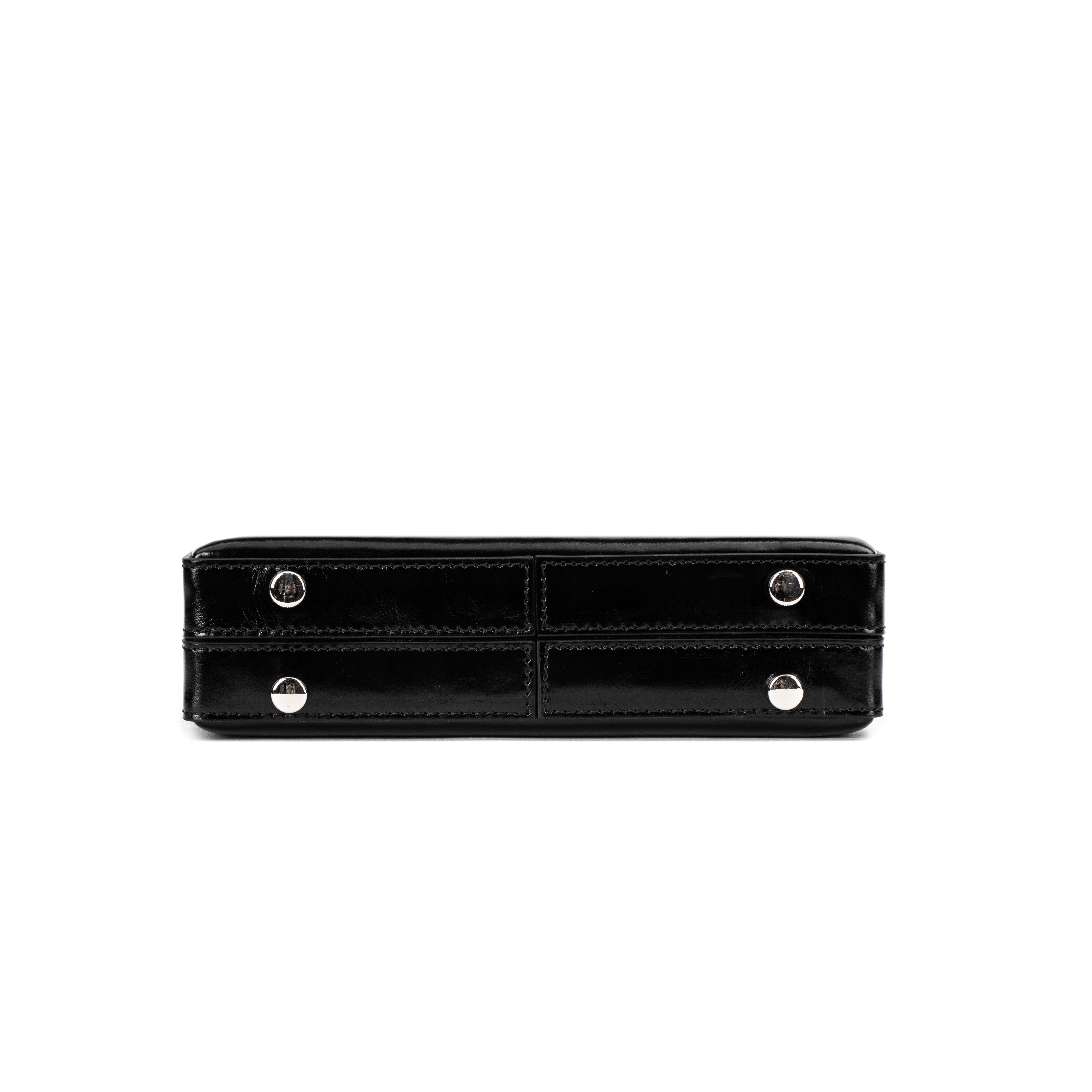Brandon Blackwood New York - Slim Trunk - Black w/ Brass Hardware