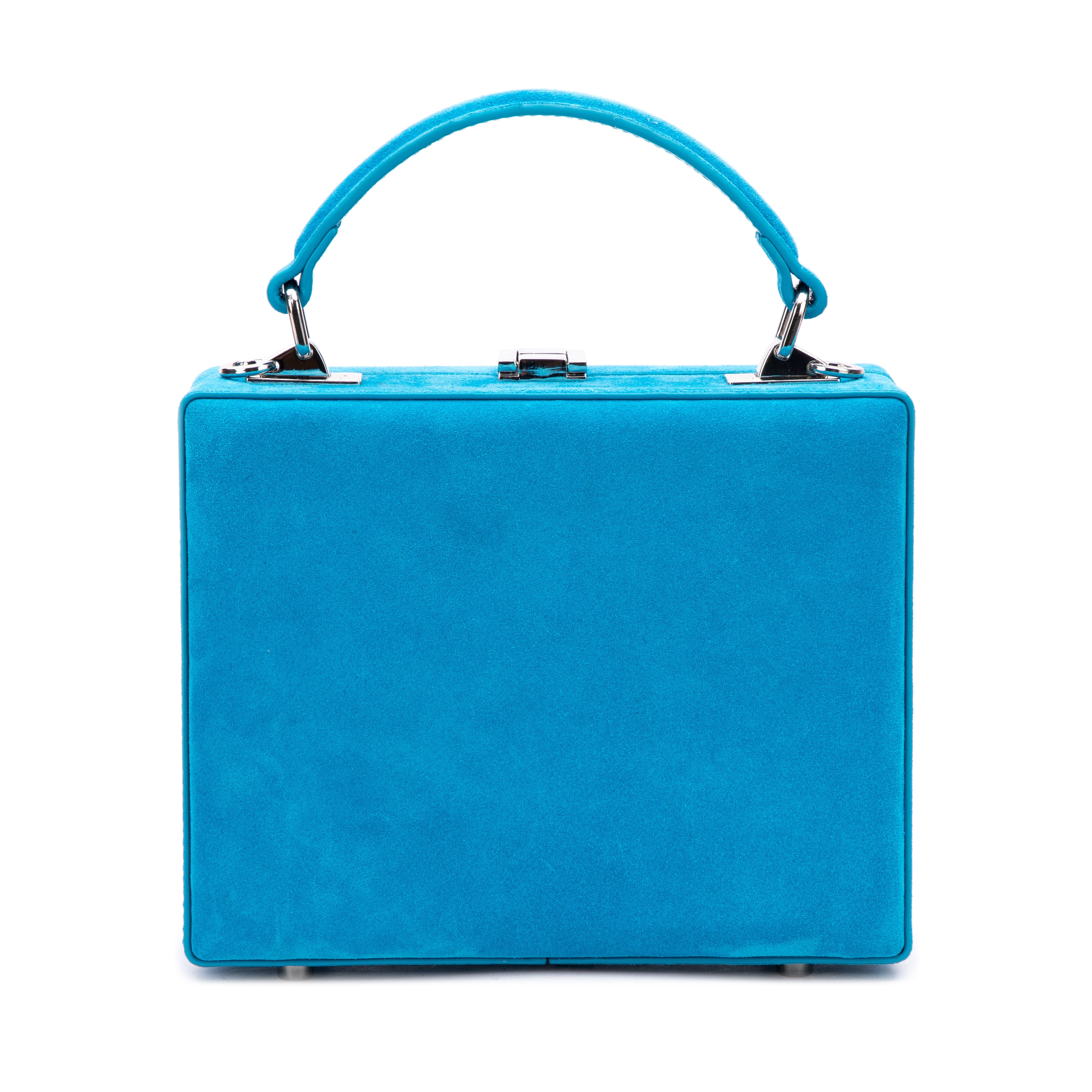 Brandon Blackwood New York - Kendrick Trunk - Aqua Blue Suede