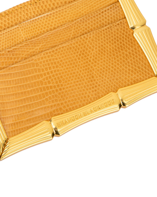 Bamboo B Card Holder