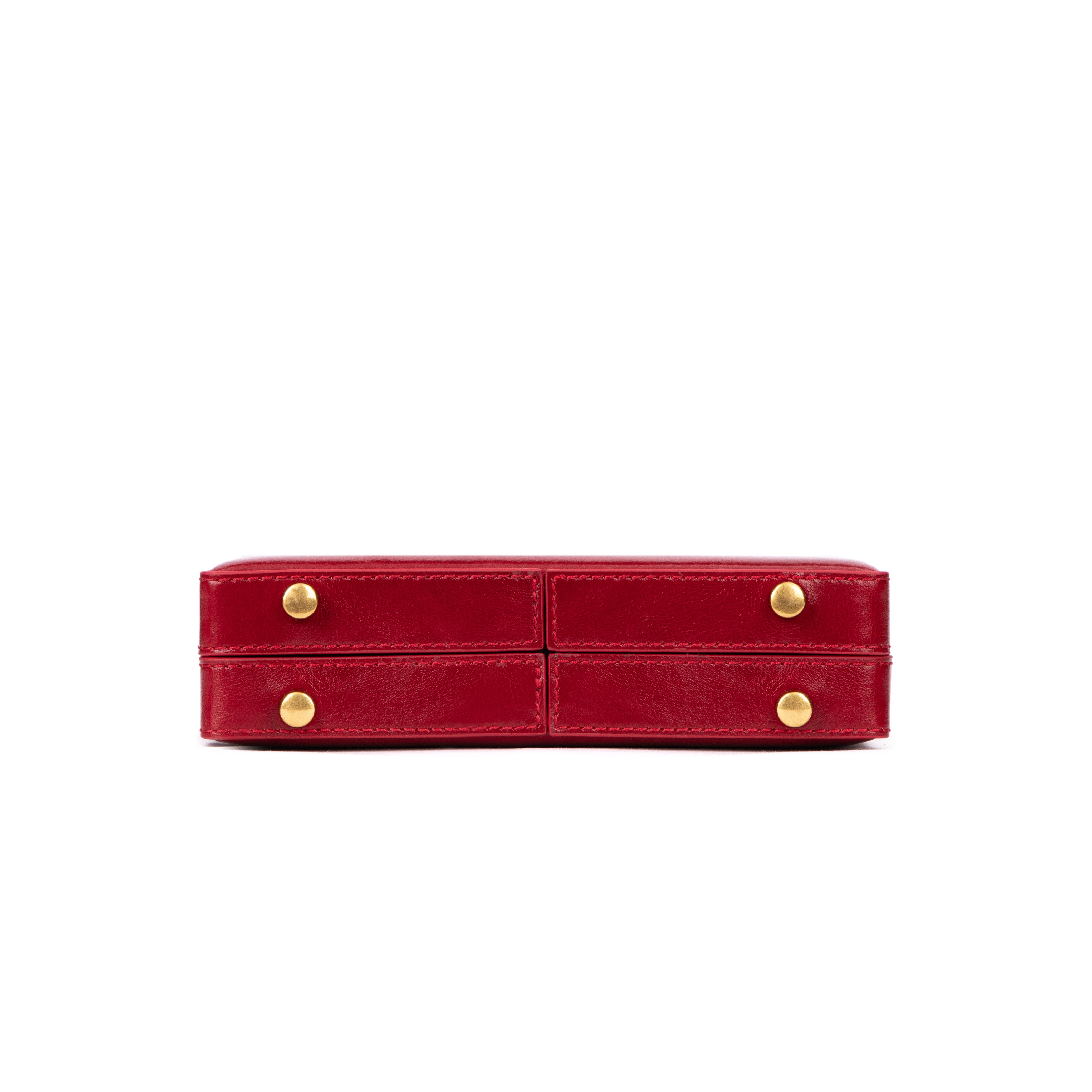 Brandon Blackwood New York - Slim Trunk - Red Oil Leather