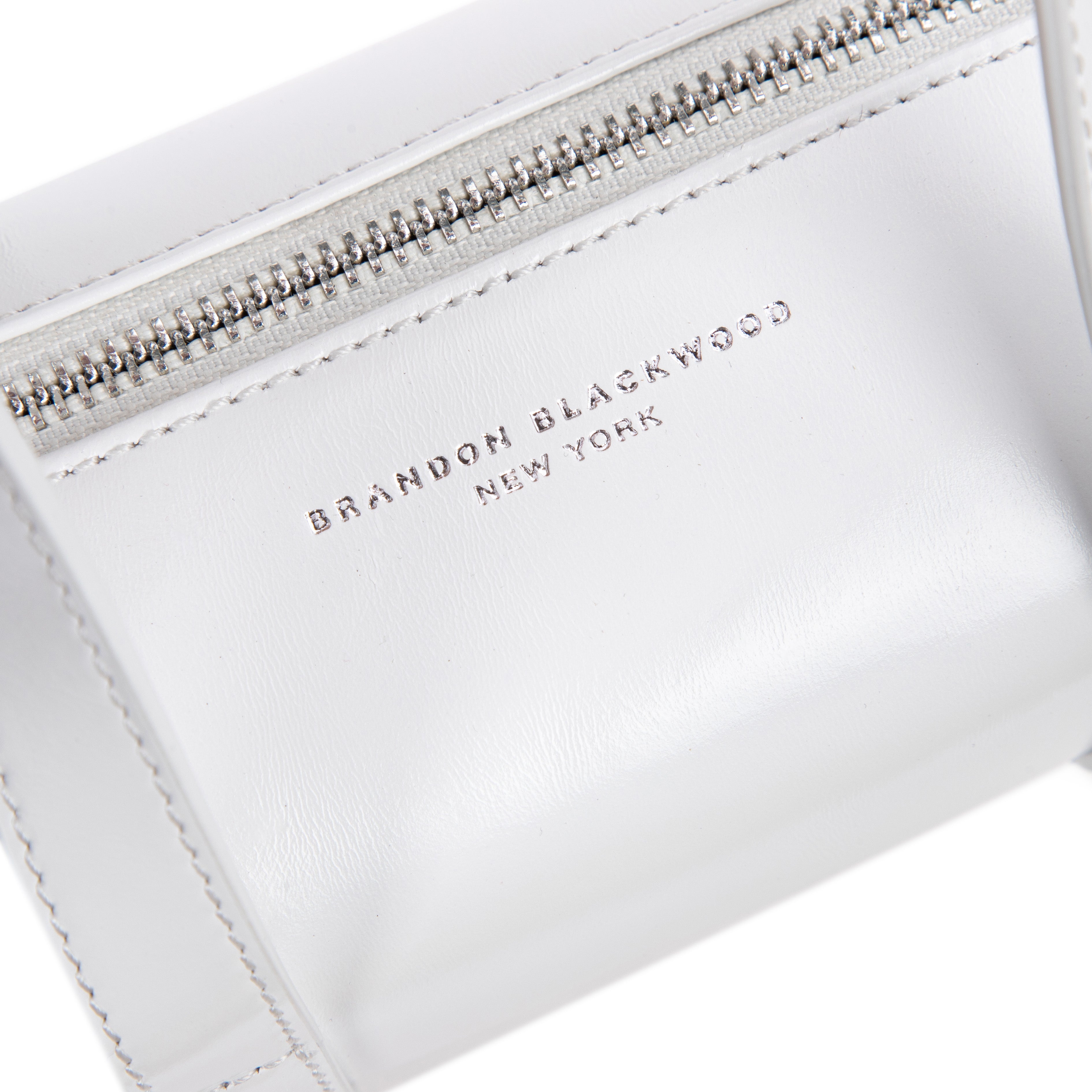 Brandon Blackwood New York - Mini Duffle - White Oil Leather