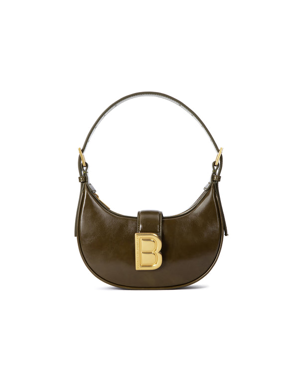 Olive Green Oiled Leather w/ Brass Hardware