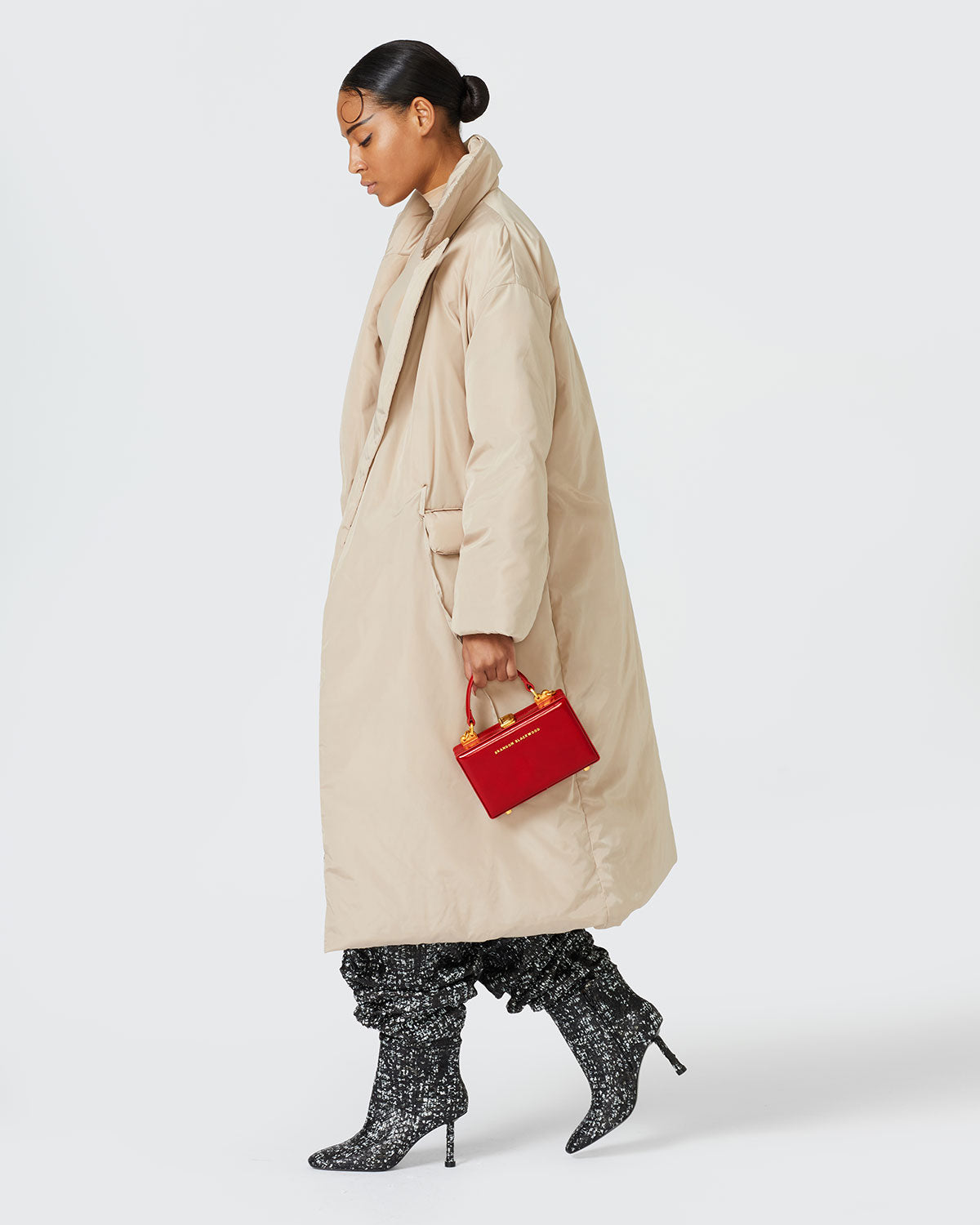 Brandon Blackwood New York - Slim Trunk - Red Oil Leather