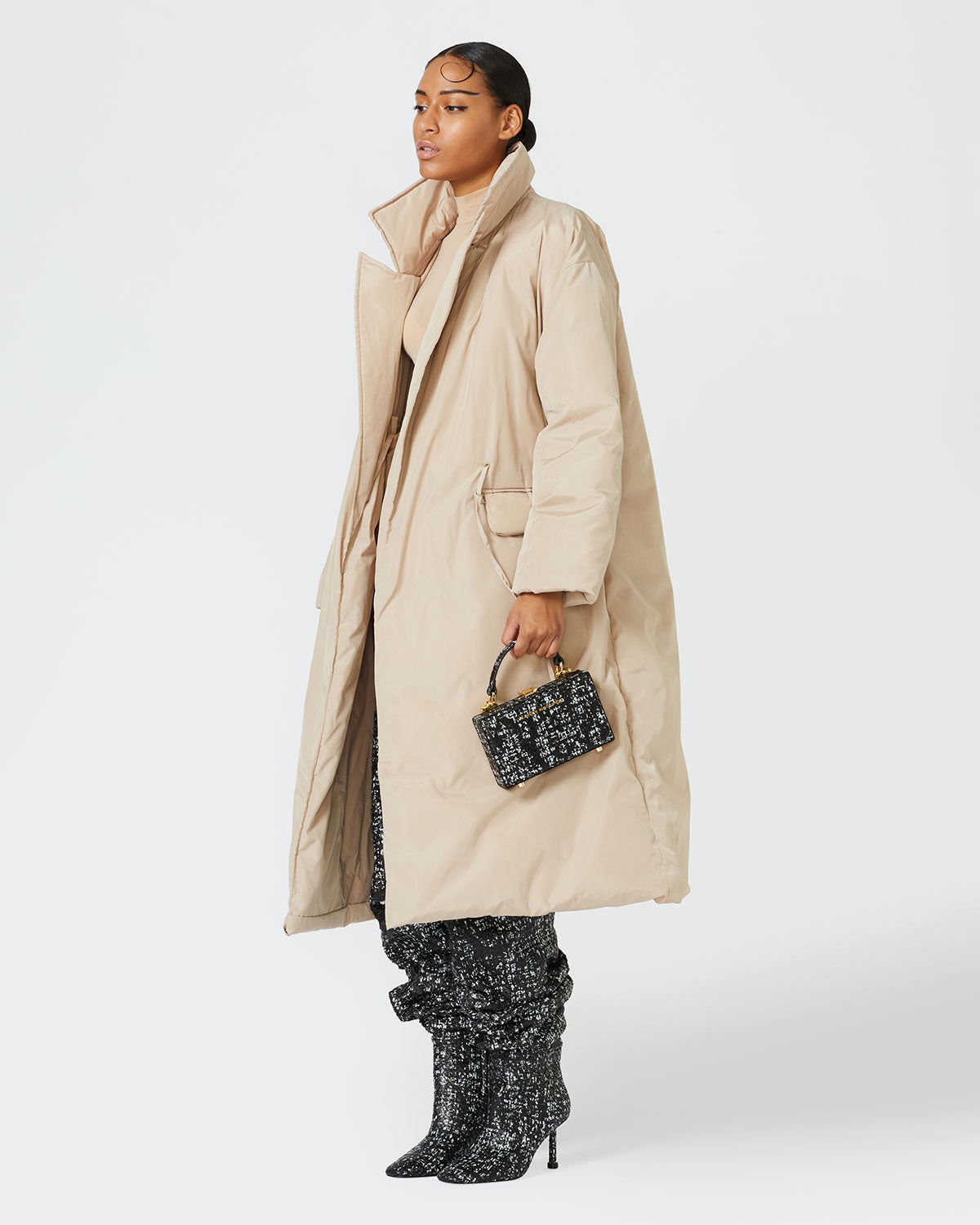 Brandon Blackwood New York - Slim Trunk - Tweed Snakeskin