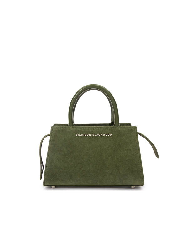 Dark Green Suede