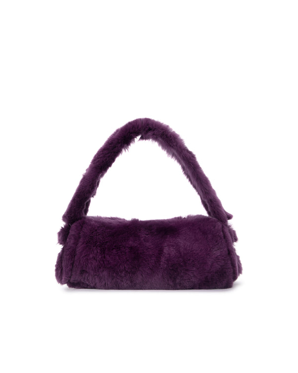 Eggplant Rabbit Fur