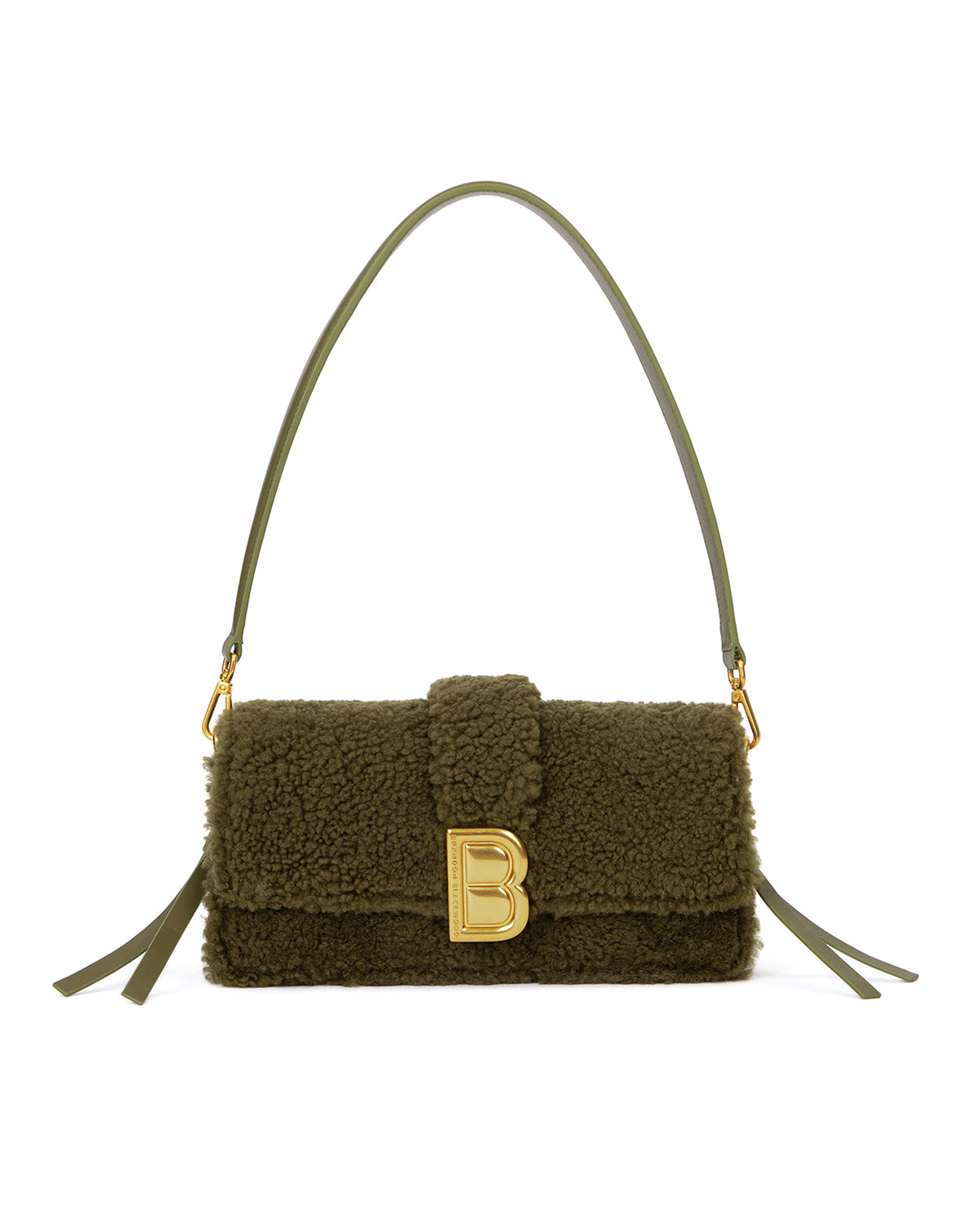 Soft Camel Suede Bag Brown Velvet Leather Tote Bag Gold 