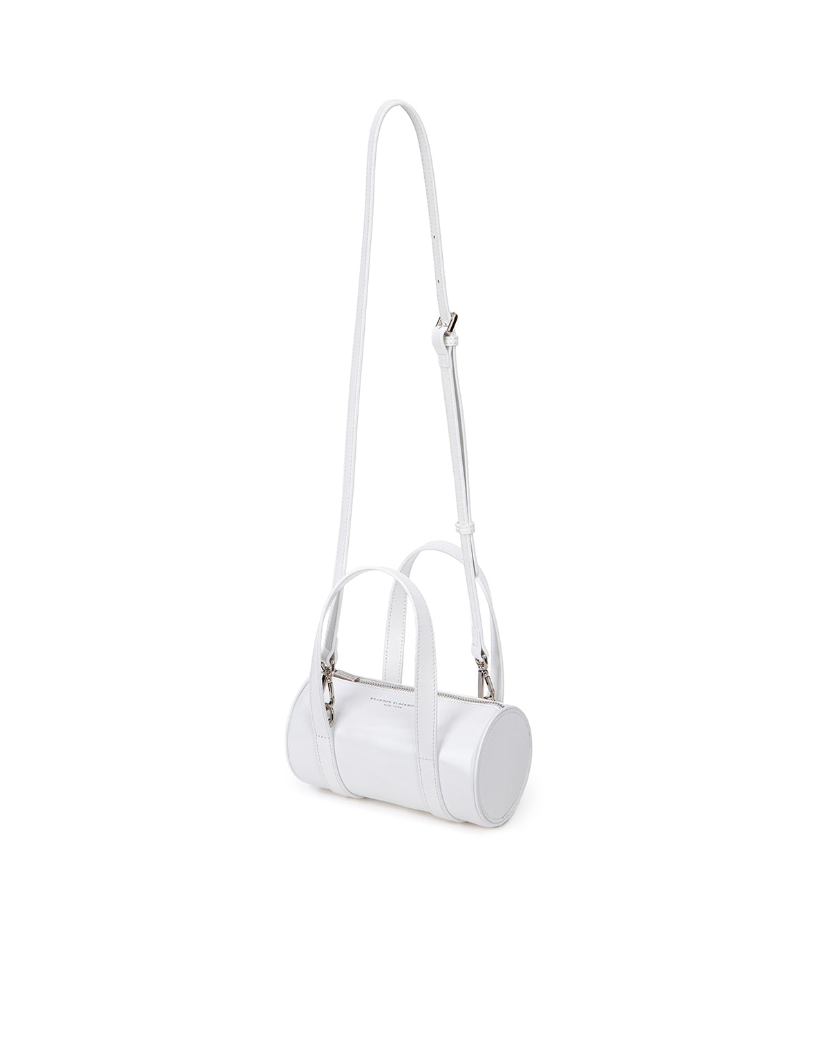 Brandon Blackwood New York - Mini Duffle - White Oil Leather