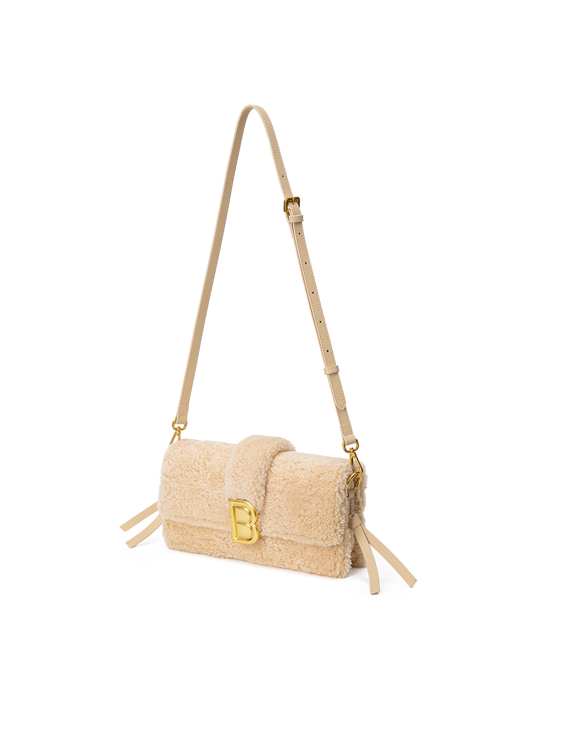 Brandon Blackwood New York - Nia Bag - Cream Shearling
