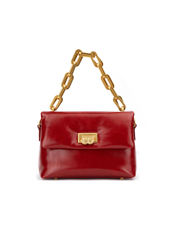 Red Oil Leather