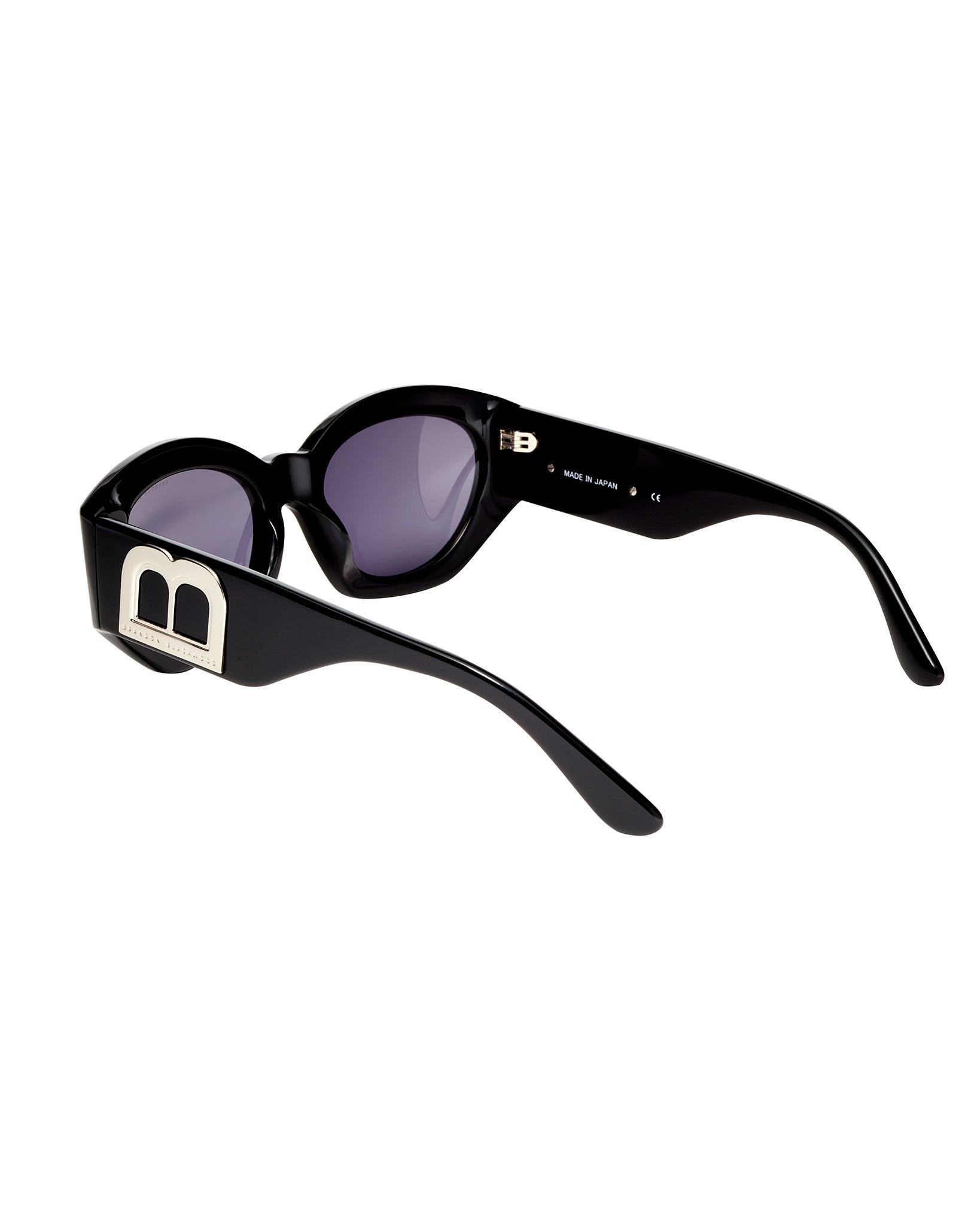 Brandon Blackwood New York - The Soza Sunglasses - Black