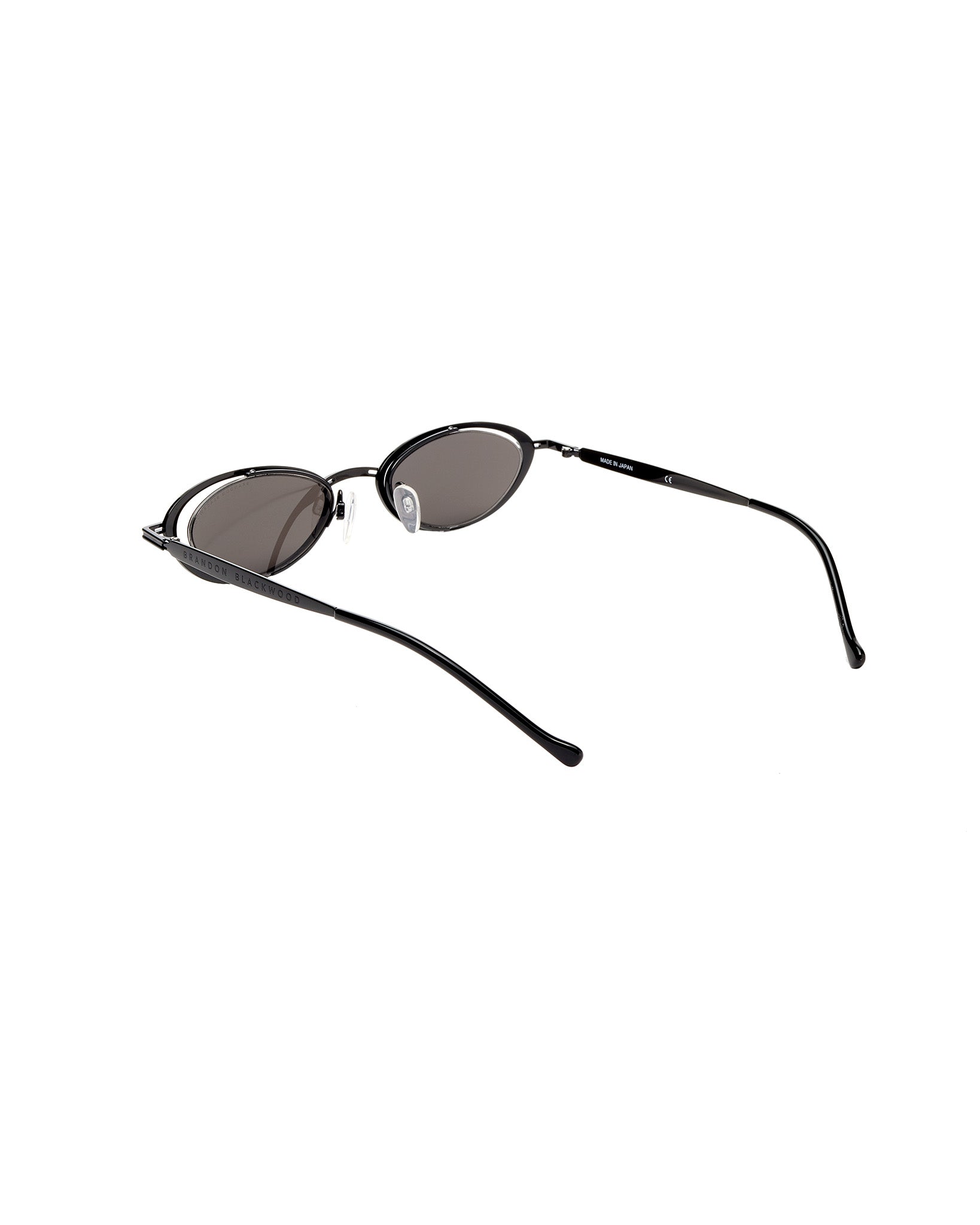 Brandon Blackwood New York - The Katya Sunglasses - Titanium Black