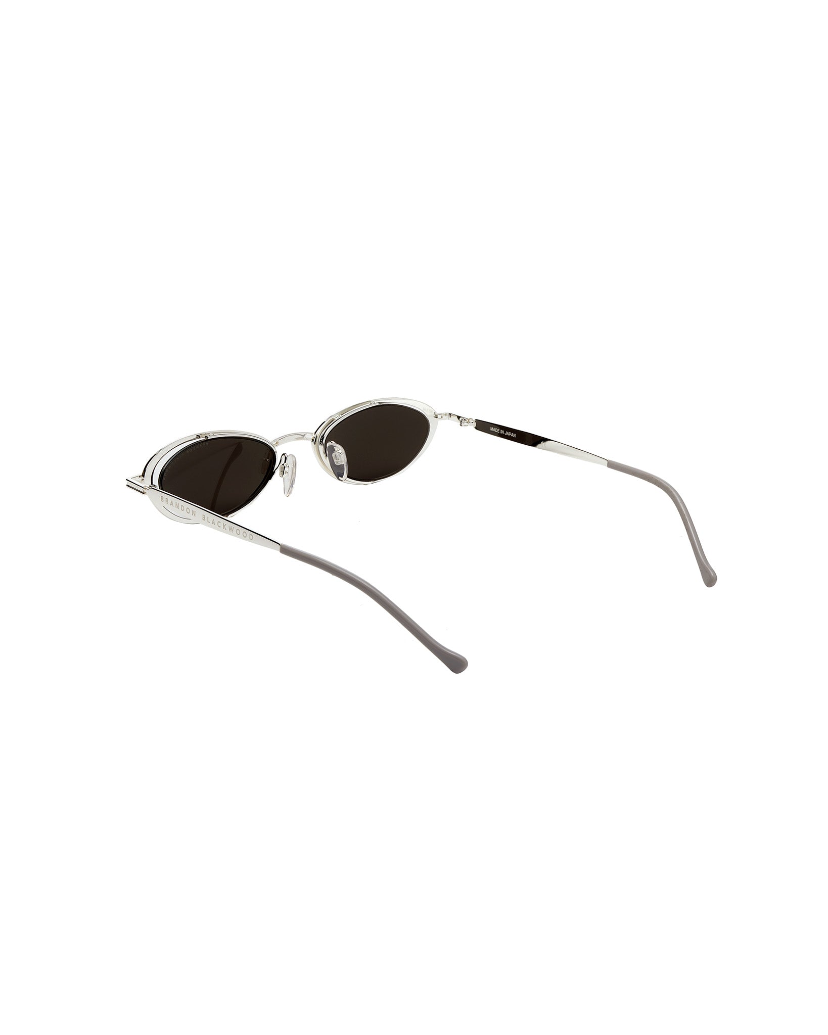 Brandon Blackwood New York - The Katya Sunglasses - Titanium Silver