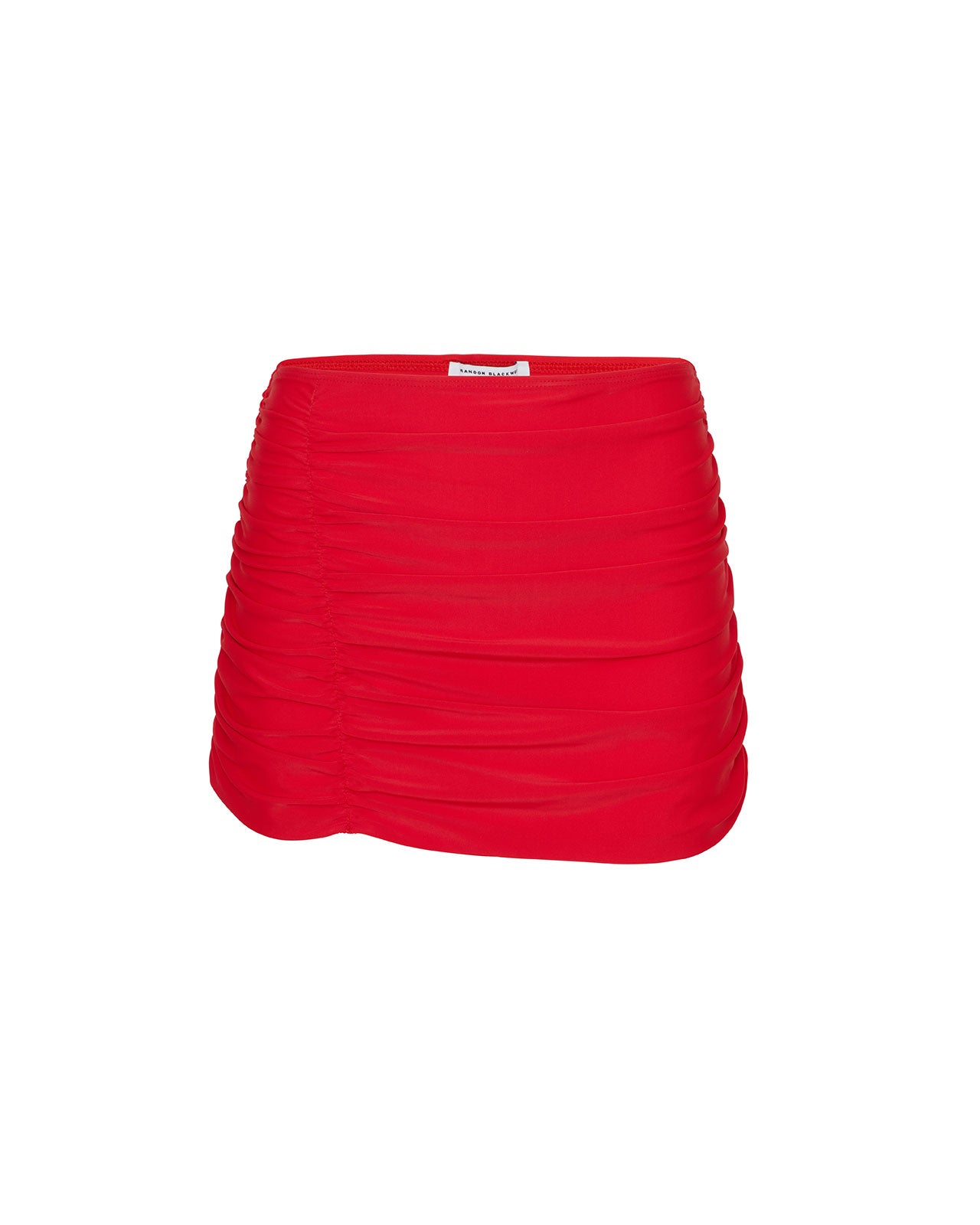 Brandon Blackwood New York - Ruched Swim Skirt - Red