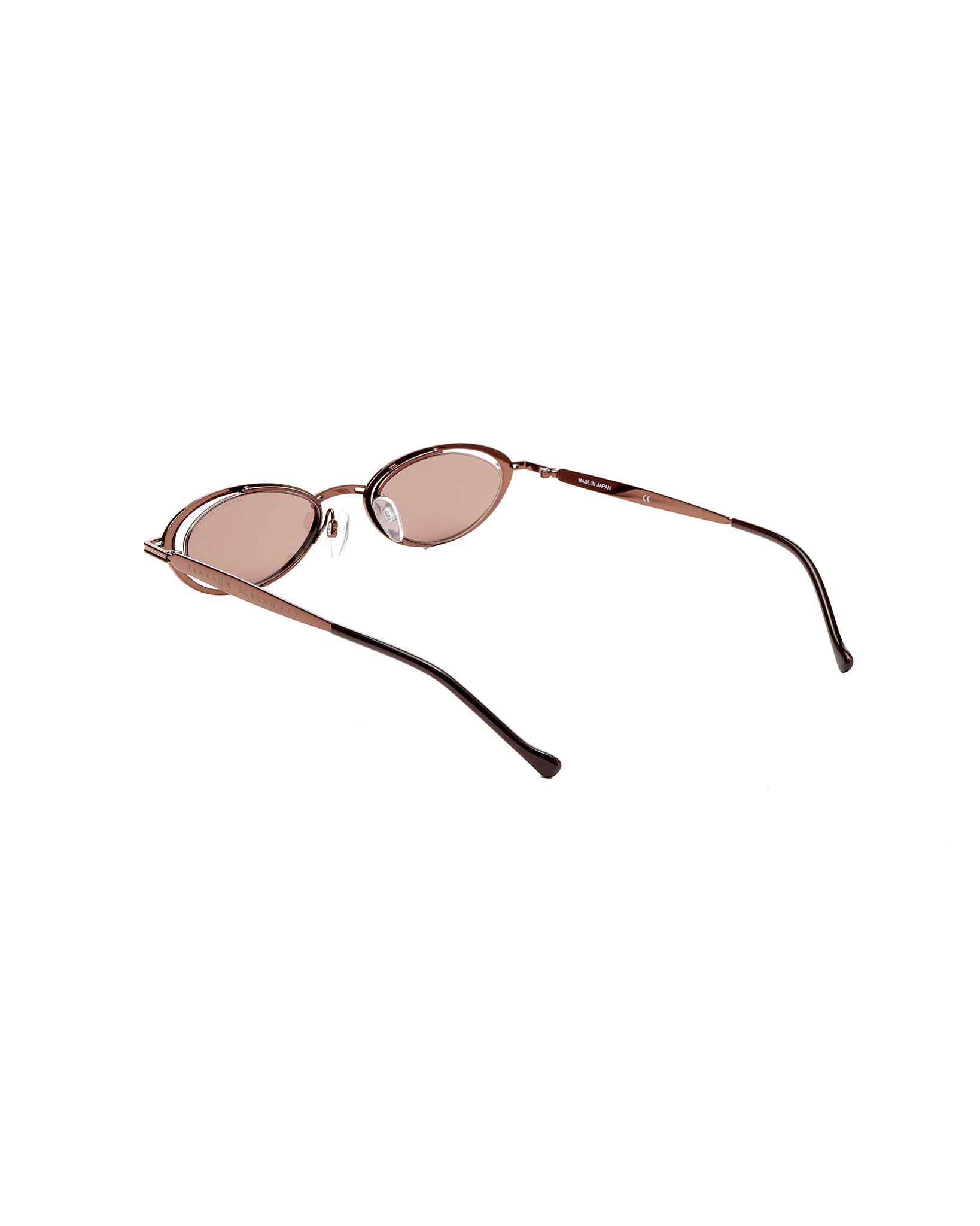Brandon Blackwood New York - The Katya Sunglasses - Titanium Brown
