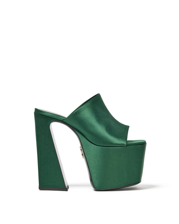 Forest Green Satin