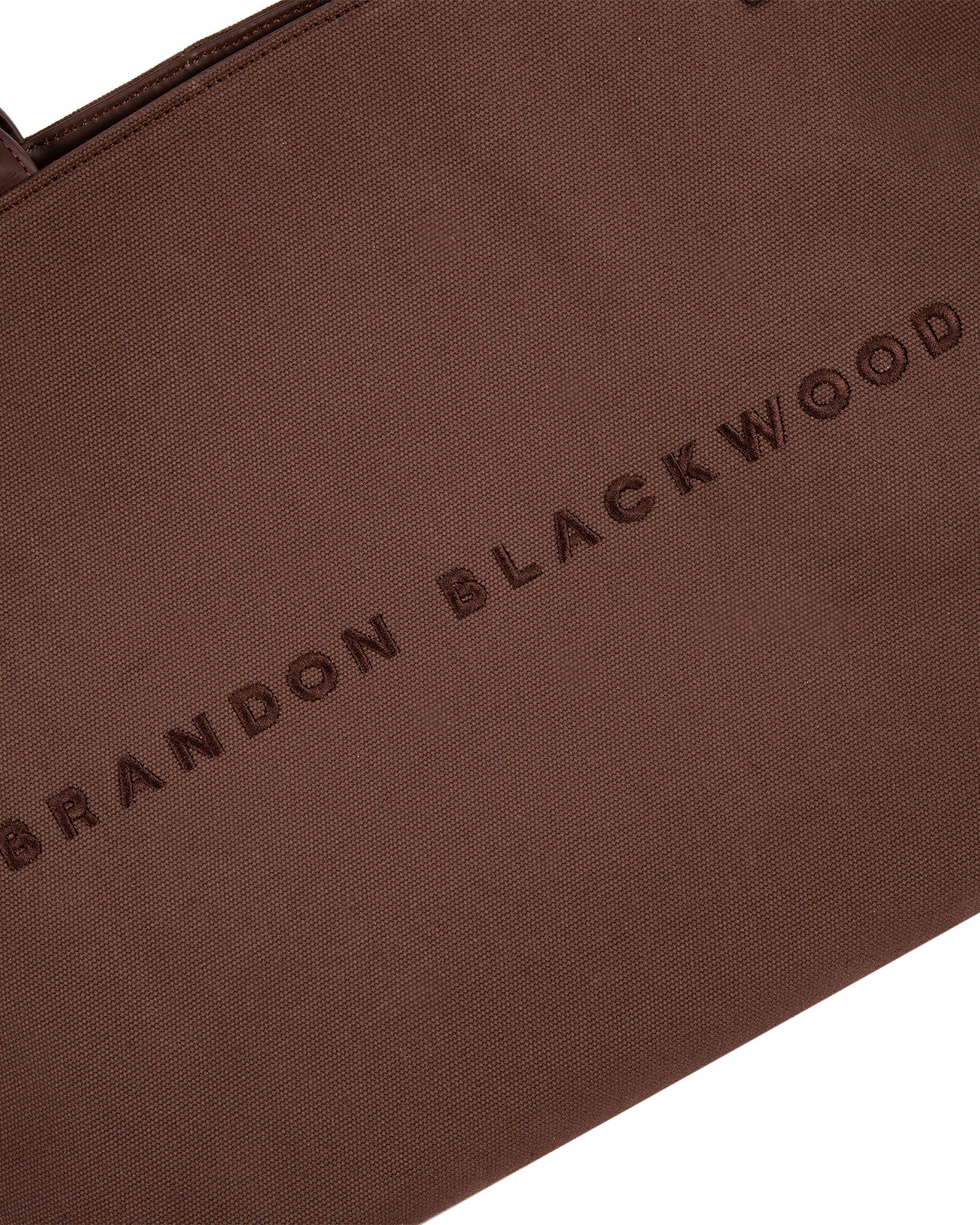 Brandon Blackwood New York - Everyday Tote - Brown Canvas