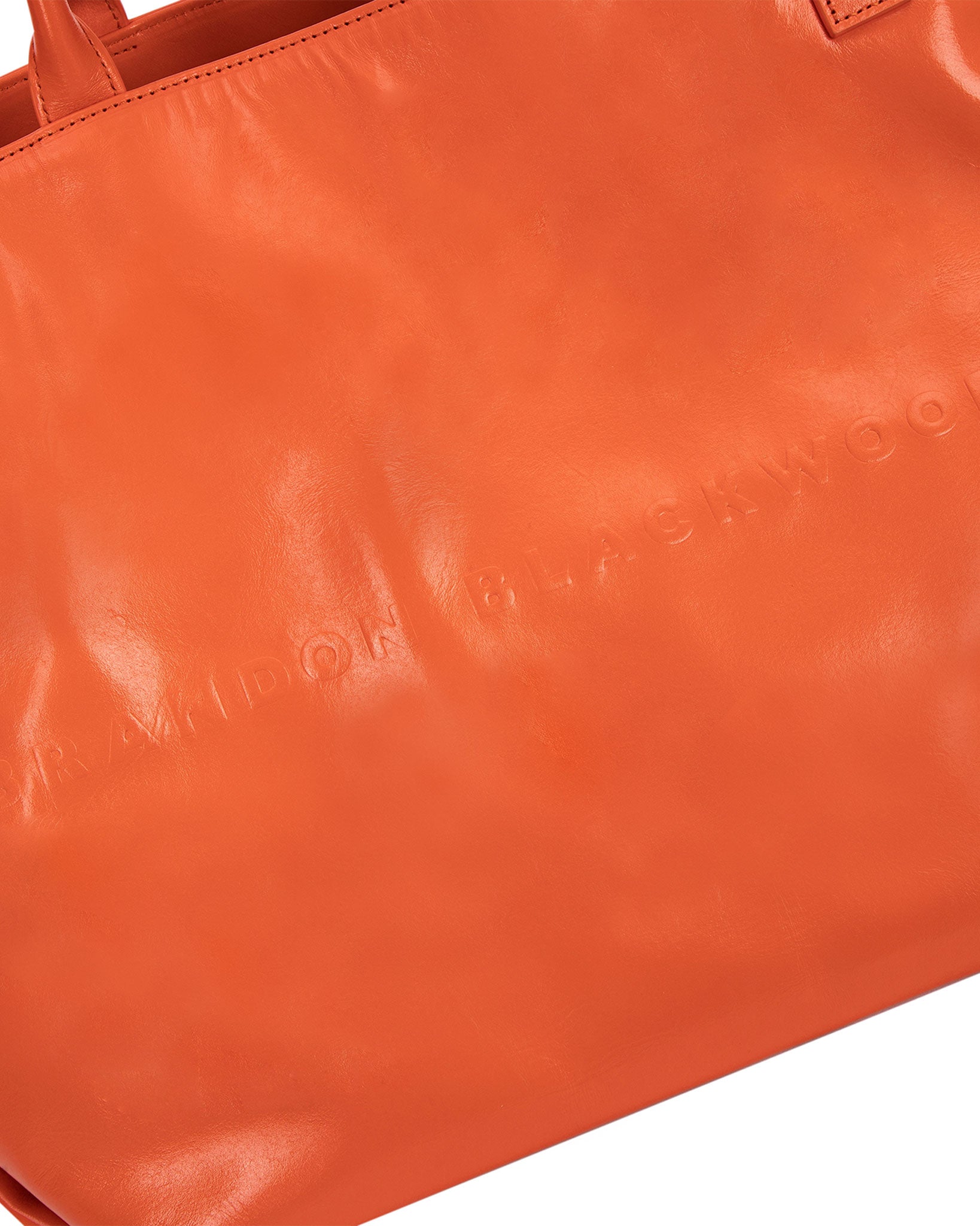 Brandon Blackwood New York - Everyday Tote - Burnt Orange Leather