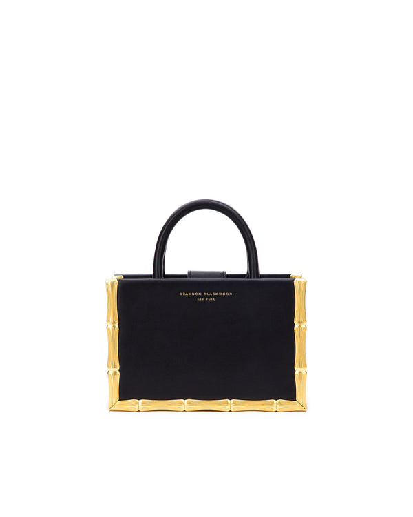 Black w/ Brass Hardware