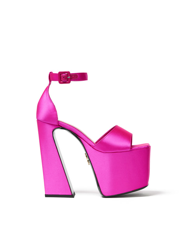 Hot Pink Satin
