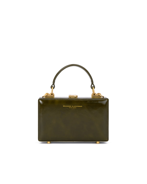 Olive Green Oiled Leather