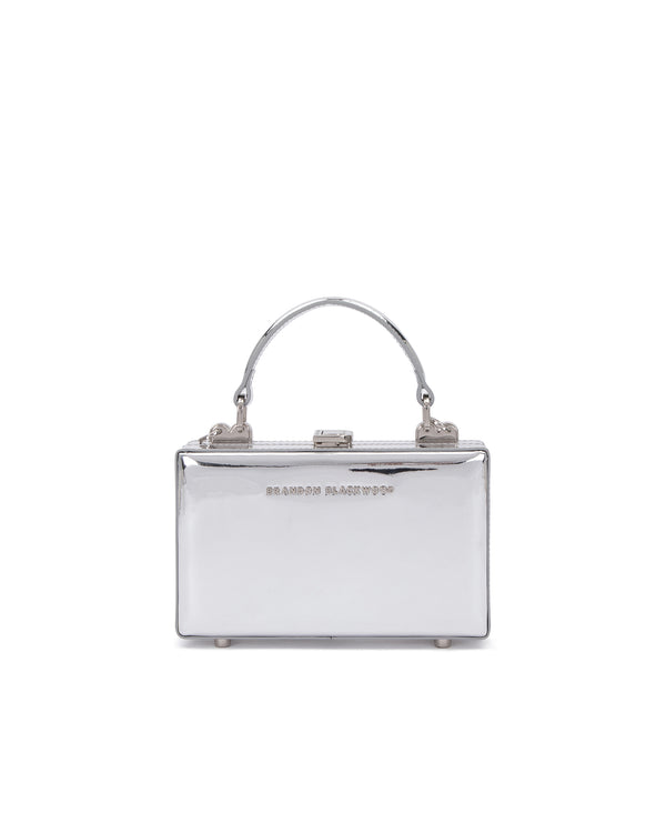 Silver Mirror Leather