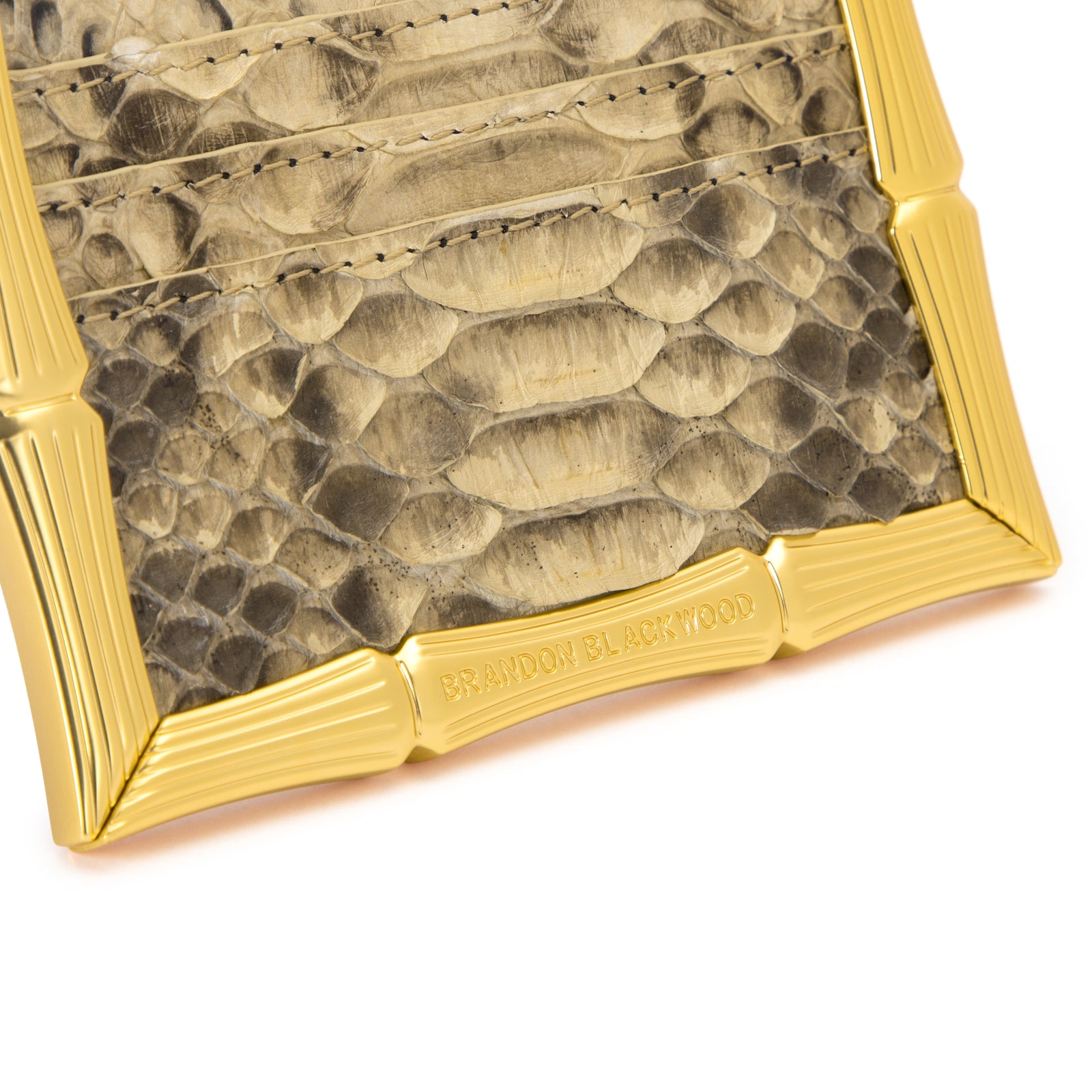 Bamboo B Card Holder