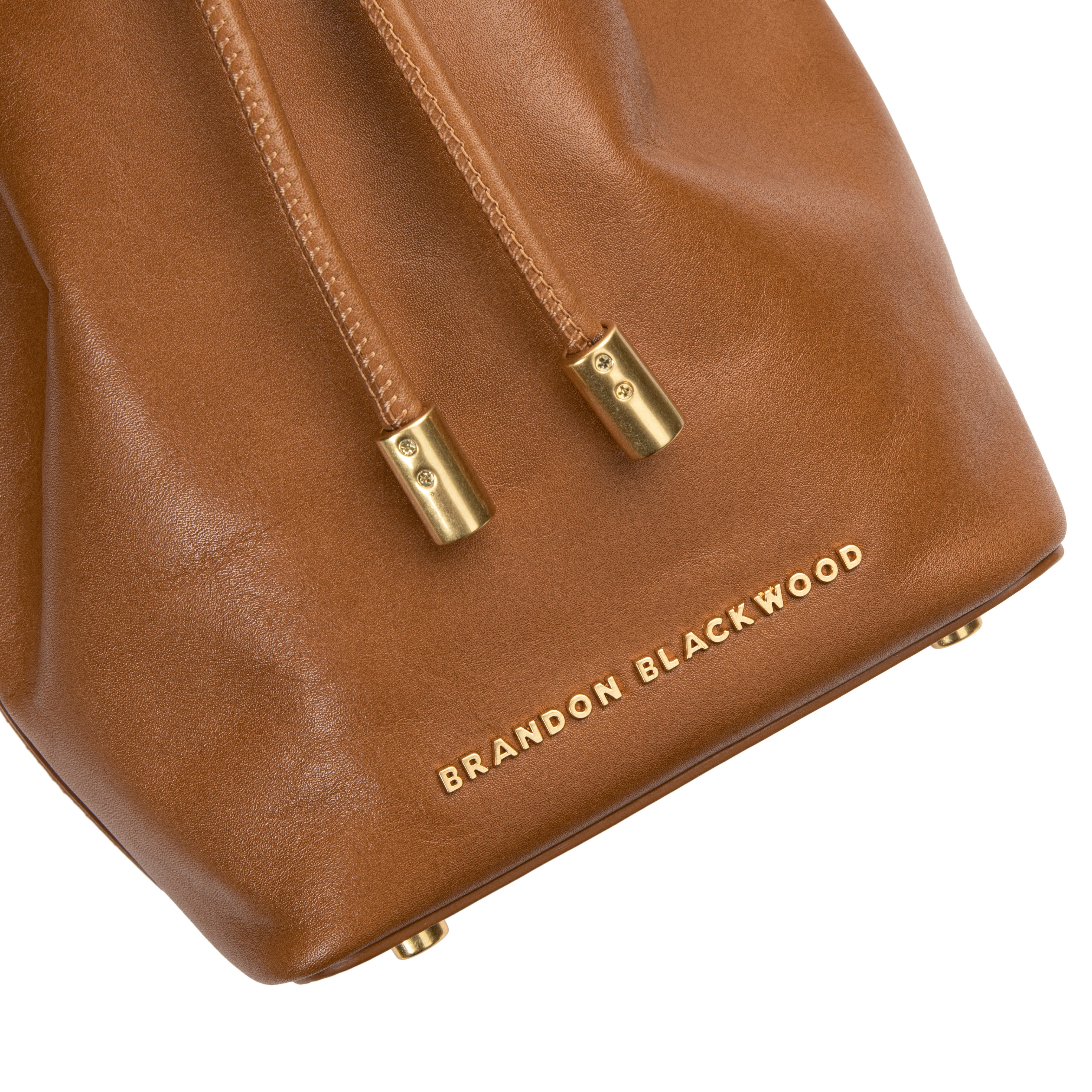 Brandon Blackwood New York - Corey Bucket Bag - Tan Leather