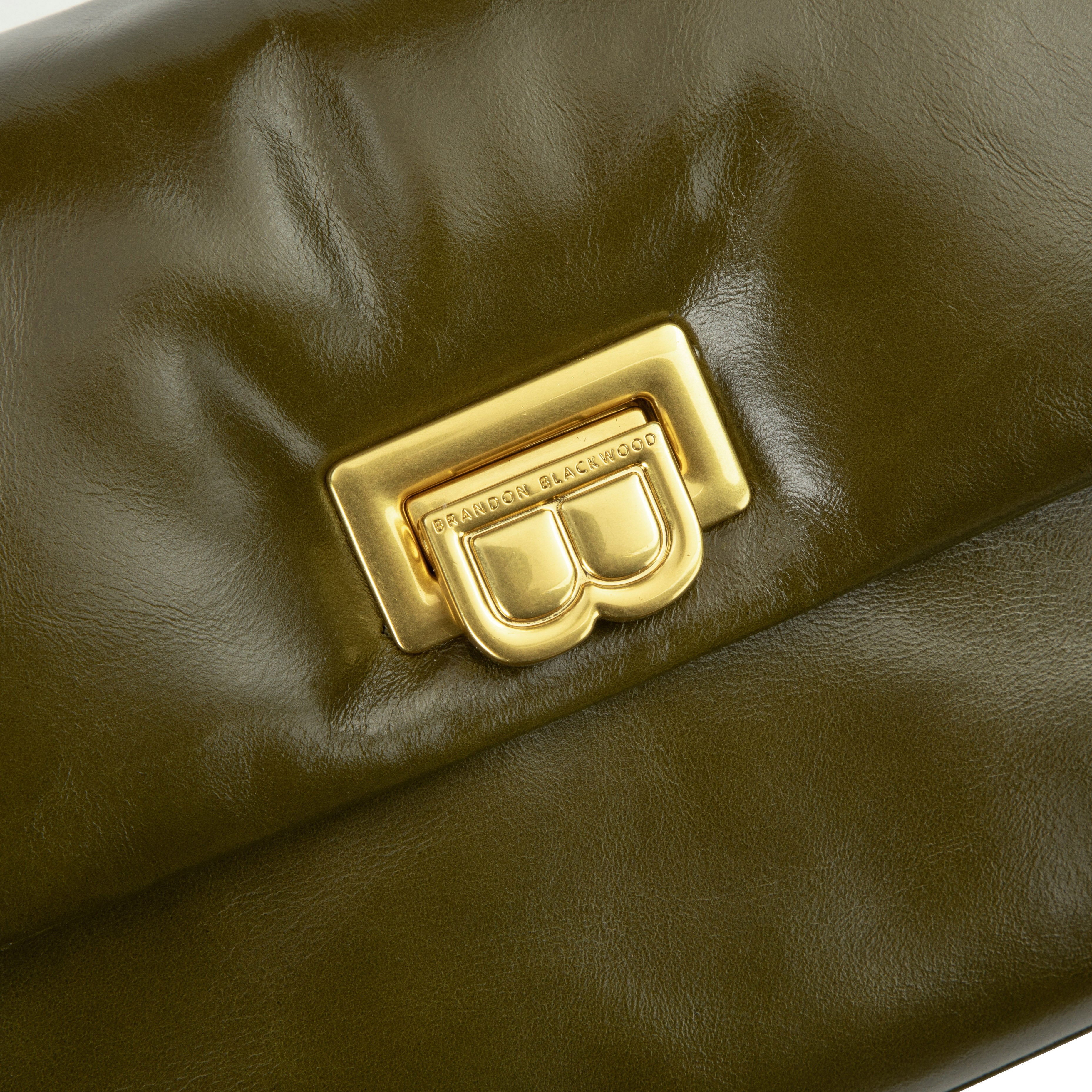 Brandon Blackwood New York - Yuta Bag - Green Oil Leather
