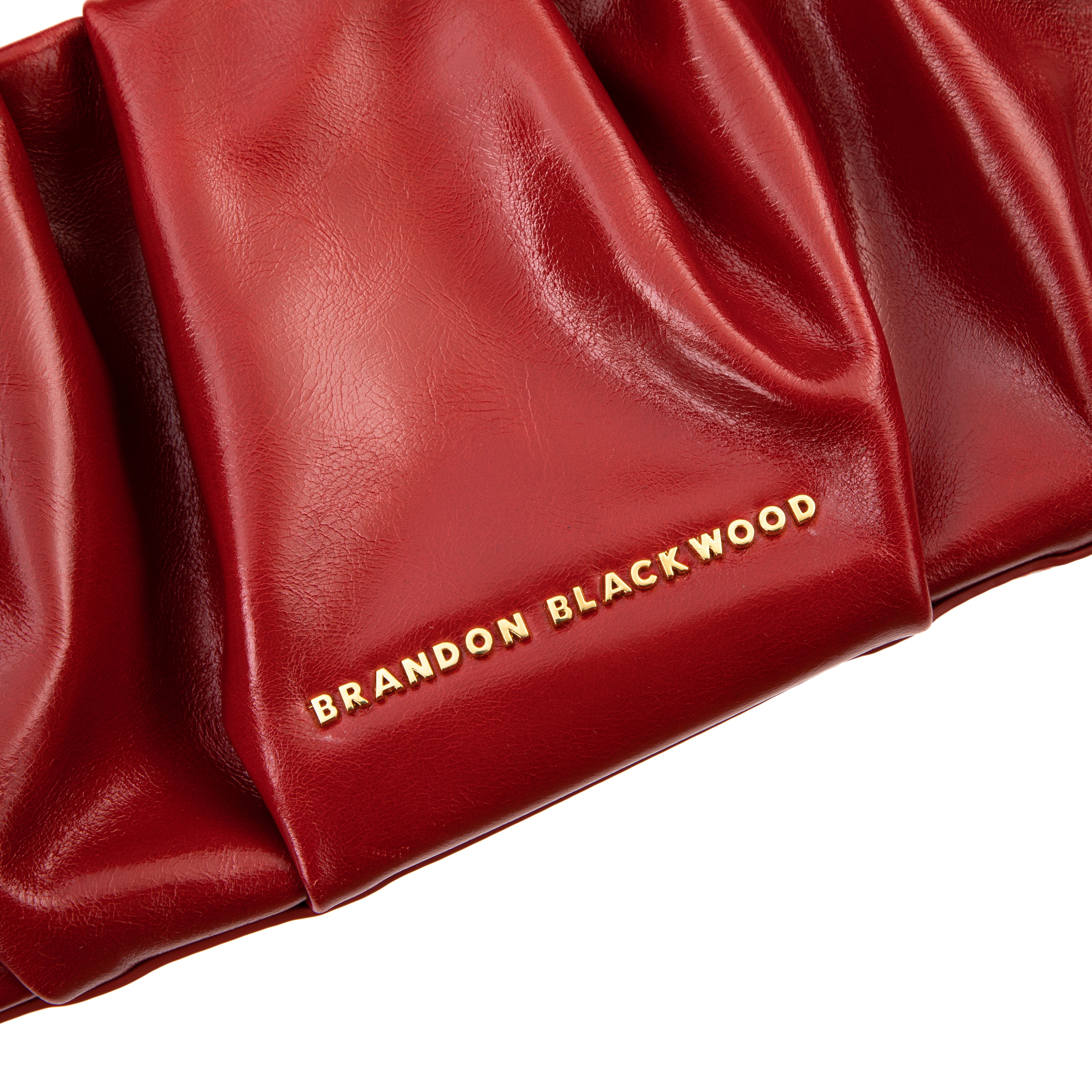 Brandon Blackwood New York - De La Cruz Bag - Red Oil Leather