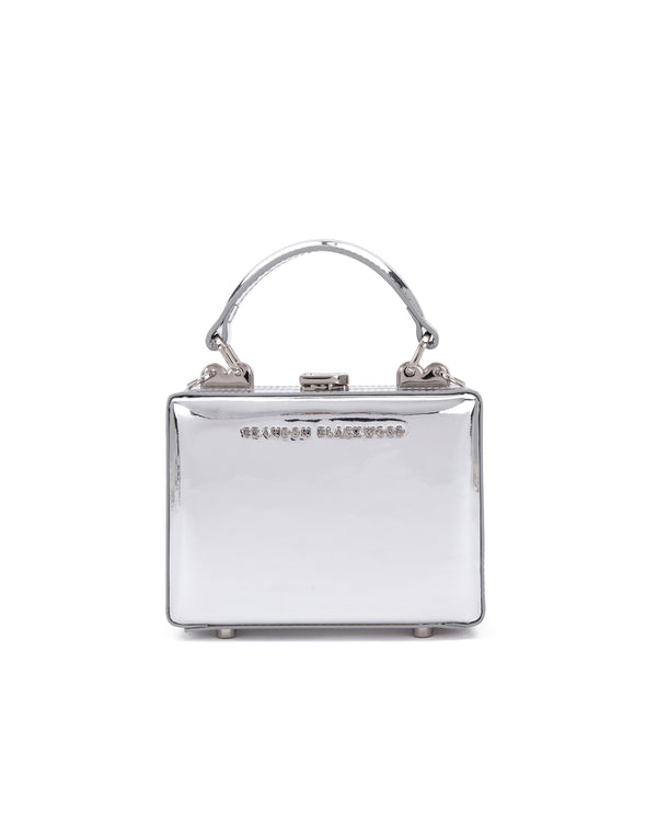 Silver Mirror Leather