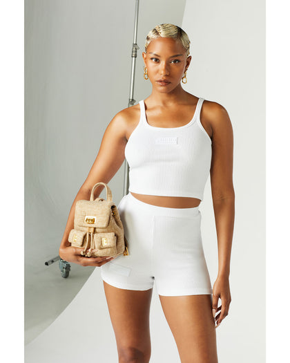 Ribbed High Waist Short thumbnail 3