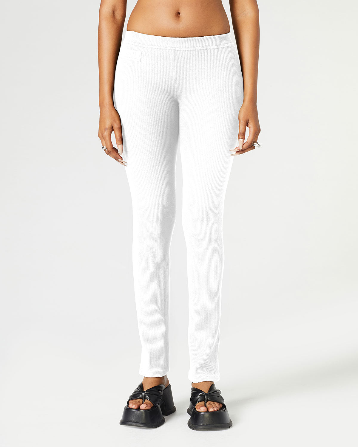 Ribbed Flared Pant