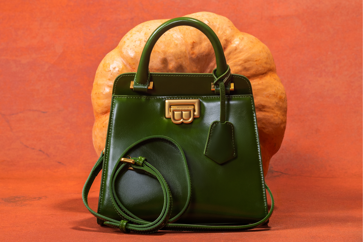 Why Green Leather Bags Are This Fall's Statement Piece
