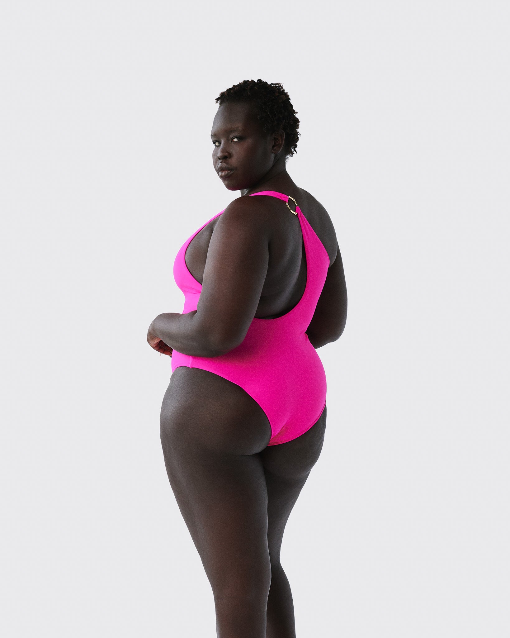 Fuschia 2024 pink swimsuit