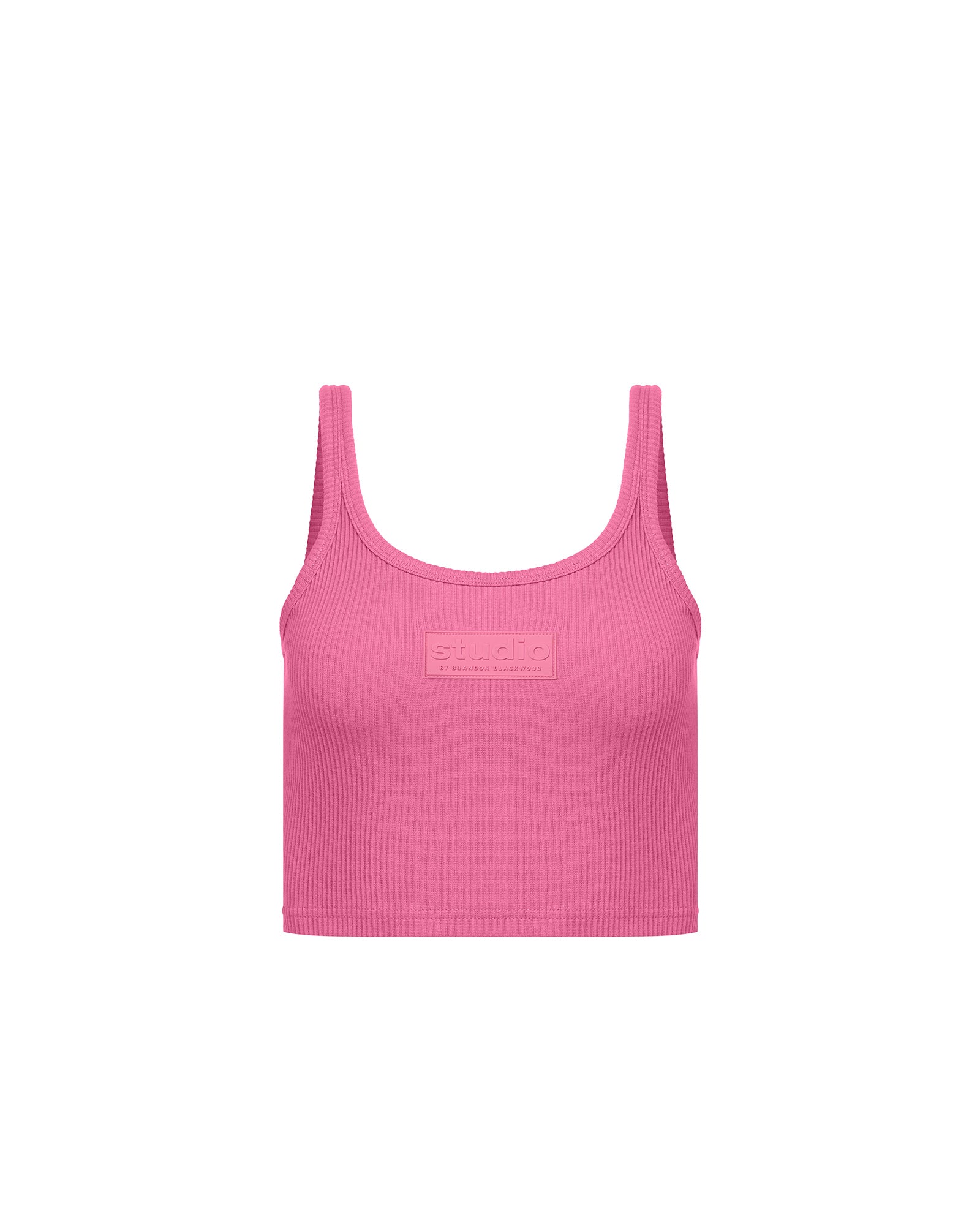 Logo Crop Tank Top