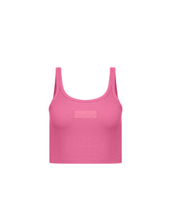 Logo Crop Tank Top