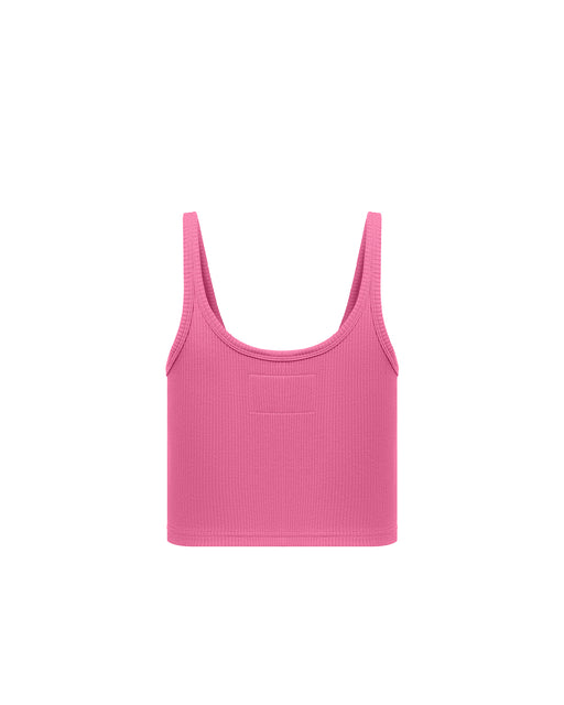 Logo Crop Tank Top