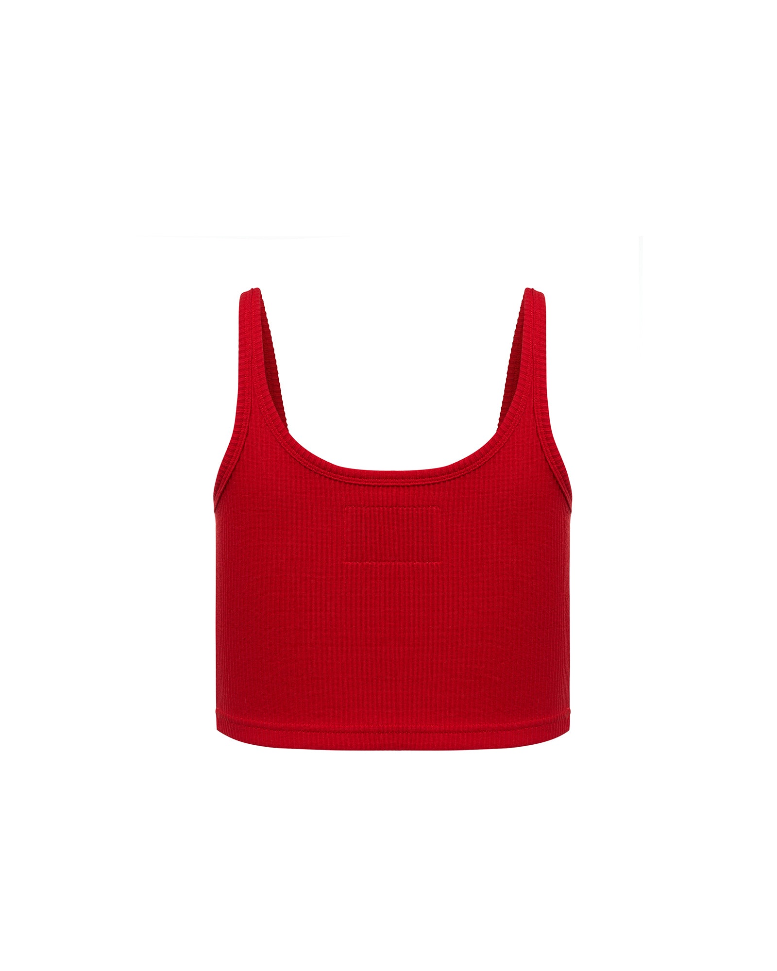 Logo Crop Tank Top