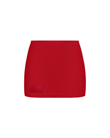 Ribbed Mid Rise Skirt thumbnail 1