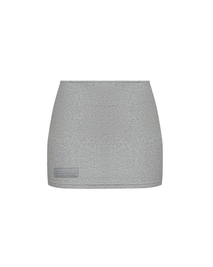 Ribbed Mid Rise Skirt thumbnail 1