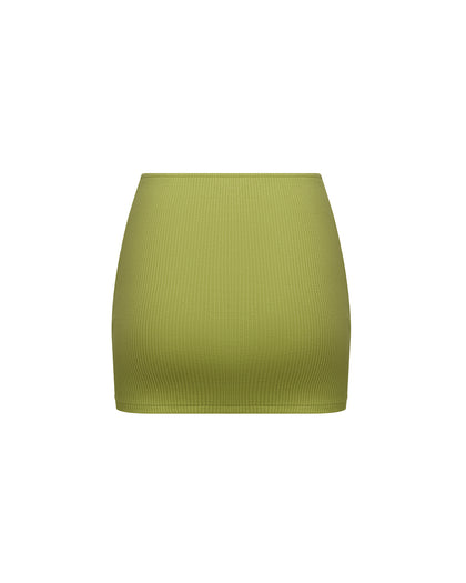 Ribbed Mid Rise Skirt thumbnail 2