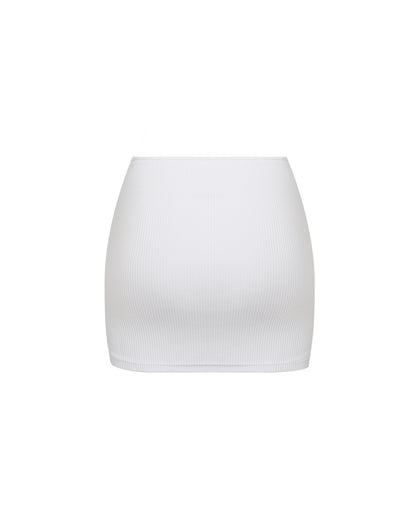 Ribbed Mid Rise Skirt thumbnail 2