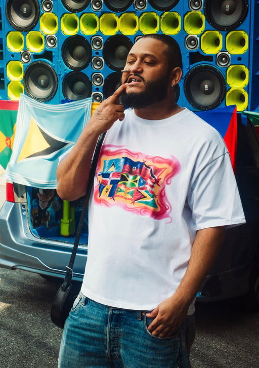 Heritage Airbrush Effect T-shirt