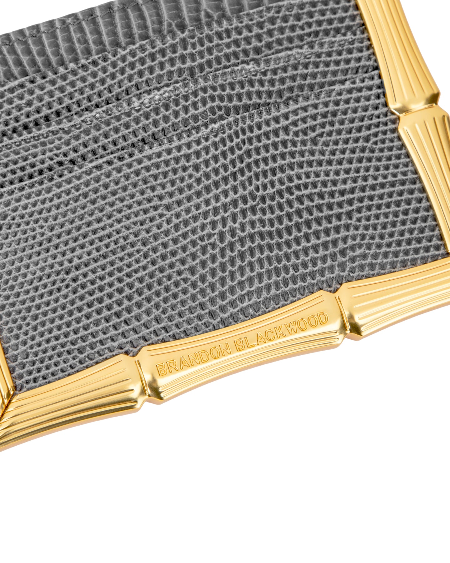 Bamboo B Card Holder