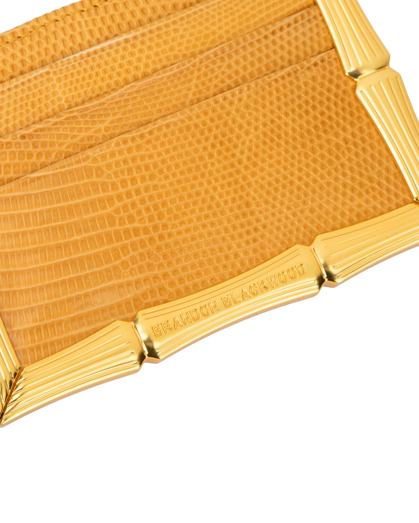 Bamboo B Card Holder – Brandon Blackwood New York