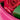Pink w/ Red Roses